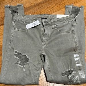 American Eagle jeggings. Low rise stretchy size 8 short